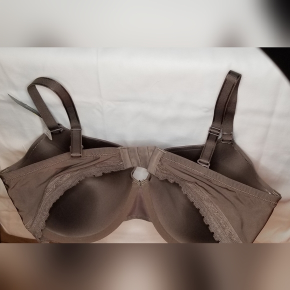 Paramour women's wire bra color brown size 38G - Picture 2 of 4